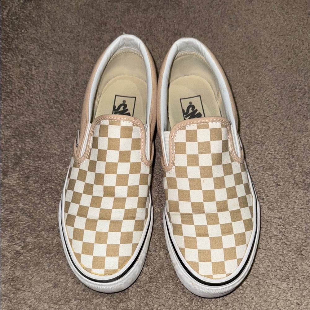 Vans Checkerboard Slip-On Sneakers